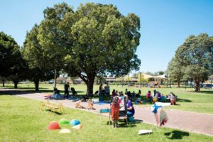 Koorana Playgroup in the park