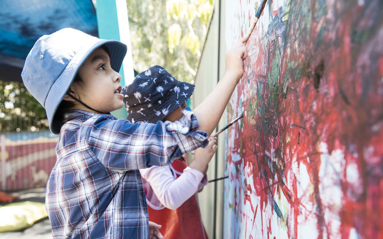 Koorana-SIBS-club-children-painting